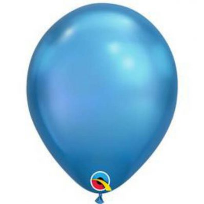 kék chrome lufi-Tűzijáték, lufi és partikellék bolt Eger